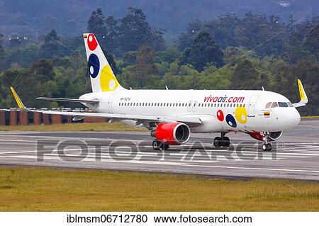 A Vivaair Airbus A320 aircraft with registration HK-5274 at Medellin Rio Airport, Colombia, South America View Large Photo Image Stock Image - A Vivaair Airbus A320 aircraft with registration HK-5274 at Medellin Rio Airport, Colombia, South America. Fotosearch