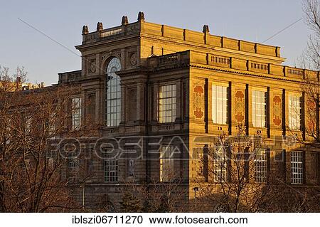 Stock Image - Academy of Arts, Düsseldorf, North Rhine-Westphalia, Germany, Europe. Fotosearch