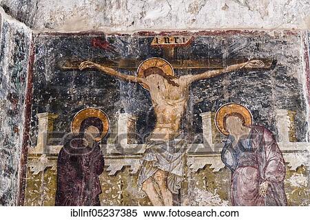 Stock Photography - Altarpiece, Chapel, Crusader Castle Kolossi, Limassol, Cyprus, Europe. Fotosearch