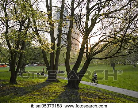 Alter Elbpark, Bismarckpark, Hamburg, Germany, Europe View Large Photo Image Stock Photo - Alter Elbpark, Bismarckpark, Hamburg, Germany, Europe. Fotosearch