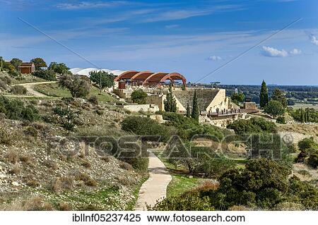 Amphitheatre, Eustolios Villa, excavation site, Kourion, Cyprus, Europe View Large Photo Image Stock Photography - Amphitheatre, Eustolios Villa, excavation site, Kourion, Cyprus, Europe. Fotosearch