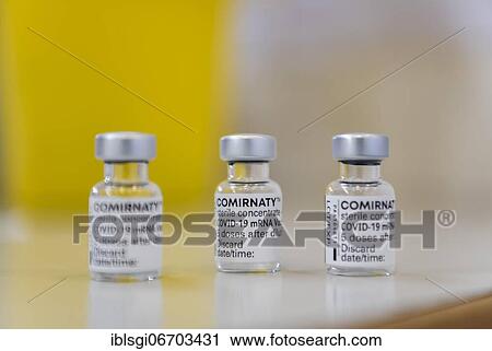 Ampoules of the Corona vaccine COMIRNATY from vaccine manufacturer Biontech Pfizer stand in a vaccination center in Erding, Bavaria, Germany, Europe View Large Photo Image Stock Image - Ampoules of the Corona vaccine COMIRNATY from vaccine manufacturer Biontech Pfizer stand in a vaccination center in Erding, Bavaria, Germany, Europe. Fotosearch