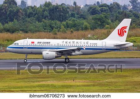 An Air China Airbus A319 aircraft with registration number B-6228 at Chengdu Airport, China, Asia View Large Photo Image Stock Image - An Air China Airbus A319 aircraft with registration number B-6228 at Chengdu Airport, China, Asia. Fotosearch