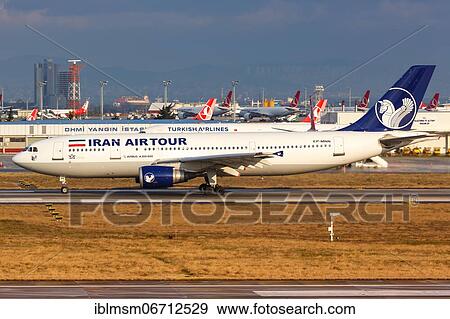 An Airbus A300-600 aircraft of Iran Airtour with registration EP-MNN at Istanbul airport, Turkey, Asia View Large Photo Image Stock Photo - An Airbus A300-600 aircraft of Iran Airtour with registration EP-MNN at Istanbul airport, Turkey, Asia. Fotosearch
