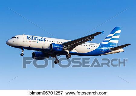 An Airbus A320 aircraft of Ellinair with registration number SX-EMY at Athens Airport (ATH), Athens, Greece, Europe View Large Photo Image Stock Photo - An Airbus A320 aircraft of Ellinair with registration number SX-EMY at Athens Airport (ATH), Athens, Greece, Europe. Fotosearch