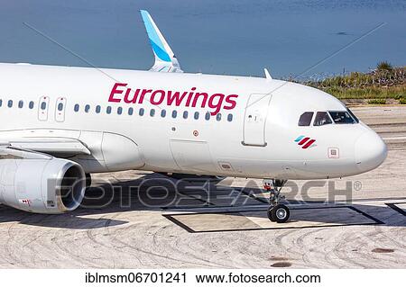 An Airbus A320 aircraft of Eurowings with registration number D-AEWI at Corfu Airport (CFU), Corfu, Greece, Europe View Large Photo Image Stock Image - An Airbus A320 aircraft of Eurowings with registration number D-AEWI at Corfu Airport (CFU), Corfu, Greece, Europe. Fotosearch