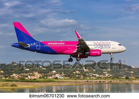 An Airbus A320 aircraft of Wizzair with registration number HA-LWR at Corfu Airport (CFU), Corfu, Greece, Europe View Large Photo Image Stock Image - An Airbus A320 aircraft of Wizzair with registration number HA-LWR at Corfu Airport (CFU), Corfu, Greece, Europe. Fotosearch