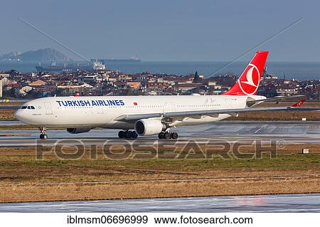 An Airbus A330-300 aircraft of Turkish Airlines with registration TC-LNE at Istanbul Ataturk Airport (IST) in, Istanbul, Turkey, Asia View Large Photo Image Stock Photo - An Airbus A330-300 aircraft of Turkish Airlines with registration TC-LNE at Istanbul Ataturk Airport (IST) in, Istanbul, Turkey, Asia. Fotosearch