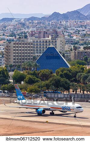 An Arkia Boeing 757-300 aircraft with registration number 4X-BAU at Eilat Airport, Israel, Asia View Large Photo Image Stock Image - An Arkia Boeing 757-300 aircraft with registration number 4X-BAU at Eilat Airport, Israel, Asia. Fotosearch
