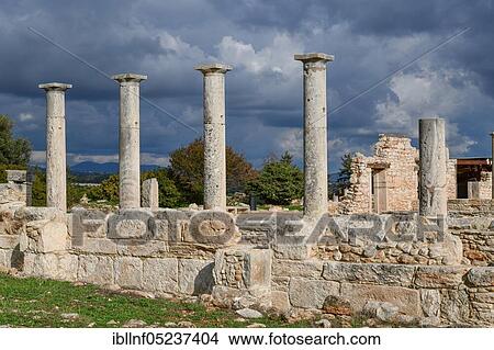 Apollo sanctuary, excavation site, Kourion, Cyprus, Europe View Large Photo Image Picture - Apollo sanctuary, excavation site, Kourion, Cyprus, Europe. Fotosearch