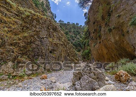 Aradena Gorge Gorge, Crete, Greece, Europe View Large Photo Image Stock Image - Aradena Gorge Gorge, Crete, Greece, Europe. Fotosearch