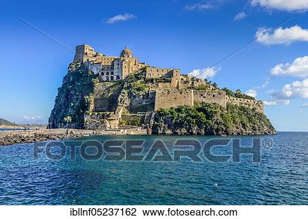 Aragonese Castle, Castello Aragonese, Ischia Island, Italy, Europe View Large Photo Image Stock Image - Aragonese Castle, Castello Aragonese, Ischia Island, Italy, Europe. Fotosearch