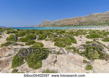 Stock Photo - Balos Lagoon, Crete, Greece, Europe. Fotosearch