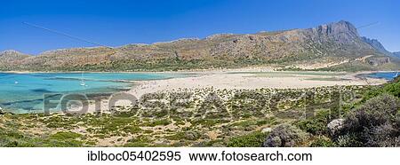 Balos Lagoon, Crete, Greece, Europe View Large Photo Image Stock Photography - Balos Lagoon, Crete, Greece, Europe. Fotosearch