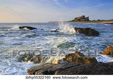 Bamburgh Castle, Great Britain View Large Photo Image Stock Image - Bamburgh Castle, Great Britain. Fotosearch