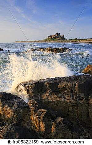 Stock Photo - Bamburgh Castle, Great Britain. Fotosearch