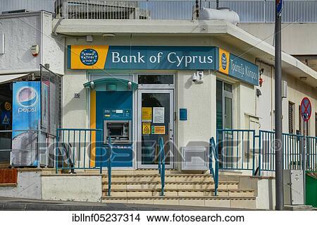 Picture - Bank of Cyprus, Agia Napa, Republic of Cyprus. Fotosearch