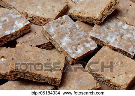 Picture - Basler Leckerli, pastry, Läckerli, gingerbread. Fotosearch