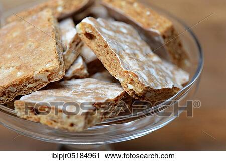 Stock Image - Basler Leckerli, pastry, Läckerli, gingerbread. Fotosearch