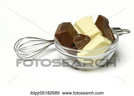 Block chocolate in pieces, chocolate, whole milk chocolate, milk chocolate, cake glaze, couverture, whisk View Large Photo Image Stock Photography - Block chocolate in pieces, chocolate, whole milk chocolate, milk chocolate, cake glaze, couverture, whisk. Fotosearch