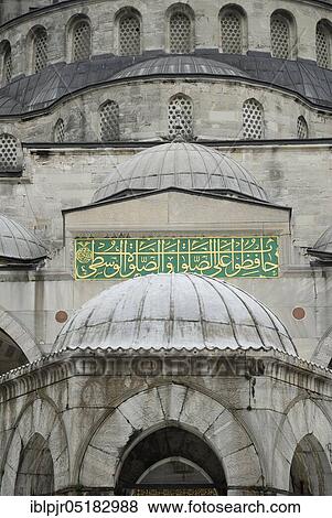 Stock Photo - Blue Mosque, Sultan Ahmed Mosque, Istanbul, Turkey, Asia. Fotosearch
