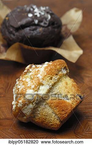 Blueberry and chocolate muffin View Large Photo Image Stock Image - Blueberry and chocolate muffin. Fotosearch