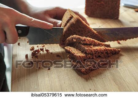 Stock Photography - Bread baked in the heat of the lava flow, Iceland, Europe. Fotosearch