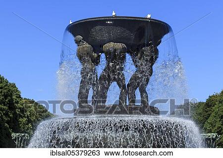 Bronze fountain by Gustav Vigeland, Frognerparken, Frogner, Oslo, Norway, Europe View Large Photo Image Stock Image - Bronze fountain by Gustav Vigeland, Frognerparken, Frogner, Oslo, Norway, Europe. Fotosearch