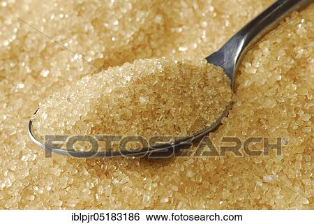 Brown sugar, beet sugar, cane sugar, sweet, sugar crystals, spoon View Large Photo Image Stock Photograph - Brown sugar, beet sugar, cane sugar, sweet, sugar crystals, spoon. Fotosearch