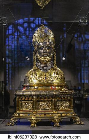 Bust of Servatius, Cathedral Treasury, Treasury, Basilica of Servatius, Maastricht, Netherlands View Large Photo Image Stock Photo - Bust of Servatius, Cathedral Treasury, Treasury, Basilica of Servatius, Maastricht, Netherlands. Fotosearch
