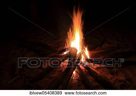 Campfire, Safari Camp, Okavango Delta, Botswana, Africa View Large Photo Image Stock Photo - Campfire, Safari Camp, Okavango Delta, Botswana, Africa. Fotosearch
