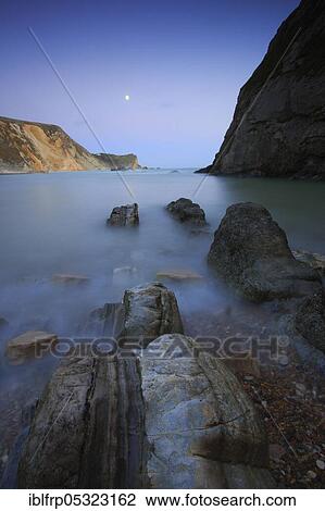 Chalk Rock Coast, World Heritage Site Jura Coast, Dorset, England, Great Britain View Large Photo Image Stock Image - Chalk Rock Coast, World Heritage Site Jura Coast, Dorset, England, Great Britain. Fotosearch