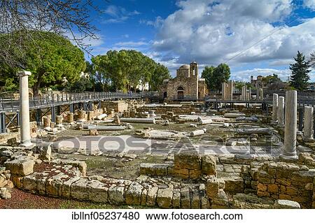 Church, Agia Kyriaki Chrysopolitissa, Paphos, Cyprus, Europe View Large Photo Image Stock Image - Church, Agia Kyriaki Chrysopolitissa, Paphos, Cyprus, Europe. Fotosearch