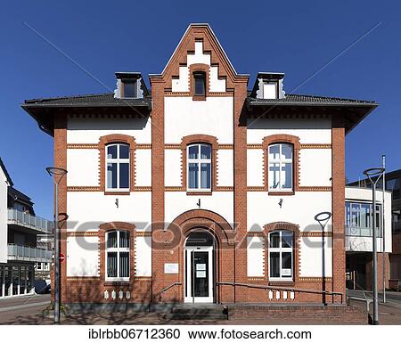 Stock Image - City Hall, Alpen, Lower Rhine, North Rhine-Westphalia, Germany, Europe. Fotosearch