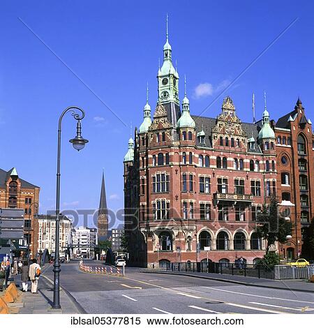 City Hall, St. Annenbrücke, Speicherstadt, Free and Hanseatic City of Hamburg, Germany, Europe View Large Photo Image Stock Photography - City Hall, St. Annenbrücke, Speicherstadt, Free and Hanseatic City of Hamburg, Germany, Europe. Fotosearch