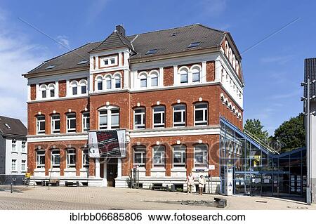 Civic centre, cultural and event location and adult education centre, former school building, Gevelsberg, Ruhr area, North Rhine-Westphalia, Germany, Europe View Large Photo Image Stock Photograph - Civic centre, cultural and event location and adult education centre, former school building, Gevelsberg, Ruhr area, North Rhine-Westphalia, Germany, Europe. Fotosearch