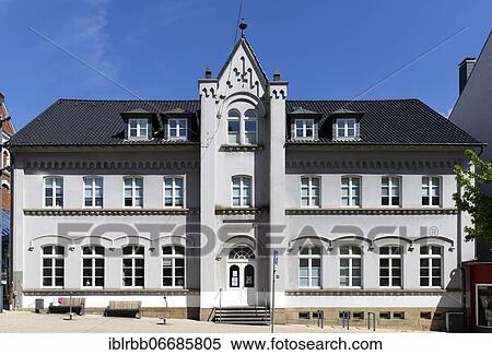 Civic centre, cultural and event location and adult education centre, former school building, Gevelsberg, Ruhr area, North Rhine-Westphalia, Germany, Europe View Large Photo Image Stock Photography - Civic centre, cultural and event location and adult education centre, former school building, Gevelsberg, Ruhr area, North Rhine-Westphalia, Germany, Europe. Fotosearch