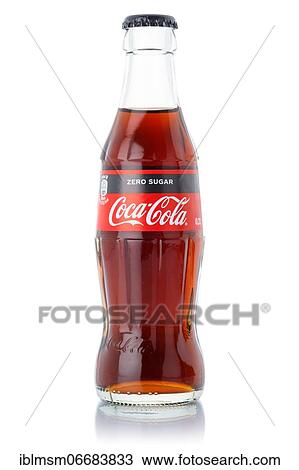 Coca Cola Coca-Cola Coke Zero Sugar lemonade soft drink beverage bottle cutout on white background, Germany, Europe View Large Photo Image Stock Image - Coca Cola Coca-Cola Coke Zero Sugar lemonade soft drink beverage bottle cutout on white background, Germany, Europe. Fotosearch