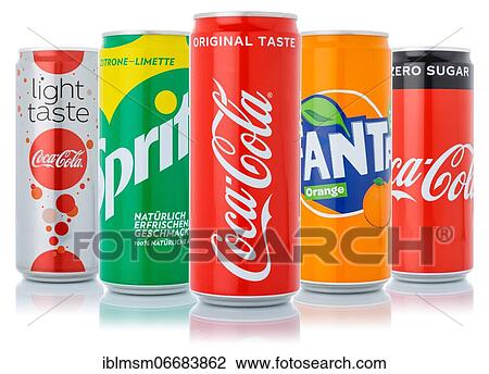 Coca Cola Coca-Cola Fanta Sprite products lemonade soft drink beverage in can cutout isolated against a white background in Germany View Large Photo Image Stock Image - Coca Cola Coca-Cola Fanta Sprite products lemonade soft drink beverage in can cutout isolated against a white background in Germany. Fotosearch
