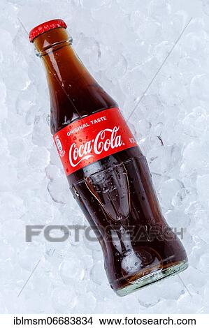 Coca Cola Coca-Cola lemonade soft drink drink bottle ice cube ice cube portrait, Germany, Europe View Large Photo Image Picture - Coca Cola Coca-Cola lemonade soft drink drink bottle ice cube ice cube portrait, Germany, Europe. Fotosearch