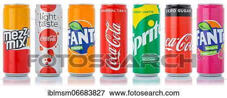 Coca Cola Coca-Cola products Fanta Sprite lemonade drinks in beverage can exempted isolated, Germany, Europe View Large Photo Image Stock Photo - Coca Cola Coca-Cola products Fanta Sprite lemonade drinks in beverage can exempted isolated, Germany, Europe. Fotosearch