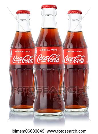 Coca Cola Coca-Cola soft drink beverage bottle cropped isolated against a white background in Germany View Large Photo Image Stock Image - Coca Cola Coca-Cola soft drink beverage bottle cropped isolated against a white background in Germany. Fotosearch