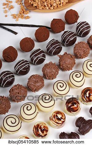 Confectionery, Praline, Chocolates View Large Photo Image Stock Photography - Confectionery, Praline, Chocolates. Fotosearch
