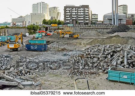 Construction site, HafenCity Hamburg, Germany, Europe View Large Photo Image Stock Photography - Construction site, HafenCity Hamburg, Germany, Europe. Fotosearch