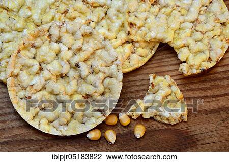 Corn wafers and corn kernels, corn crackers View Large Photo Image Stock Image - Corn wafers and corn kernels, corn crackers. Fotosearch