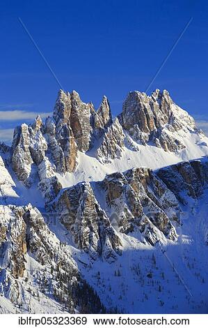 Stock Photo - Croda da Lago, Dolomites, South Tyrol, Italy, Europe. Fotosearch