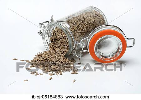 Cumin, seeds in glass jar ( Aluminium Cyminum) View Large Photo Image Stock Image - Cumin, seeds in glass jar ( Aluminium Cyminum). Fotosearch