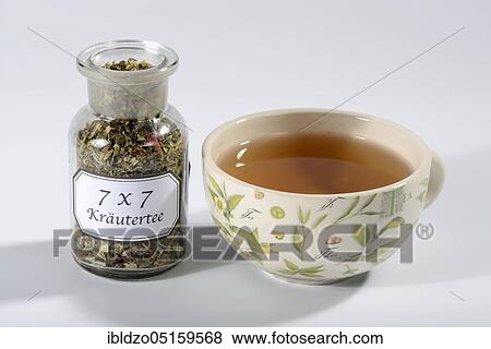 Cup 7 x 7 herbal tea, 49 ingredients from herbs, seeds, spices, roots, flowers View Large Photo Image Stock Photo - Cup 7 x 7 herbal tea, 49 ingredients from herbs, seeds, spices, roots, flowers. Fotosearch