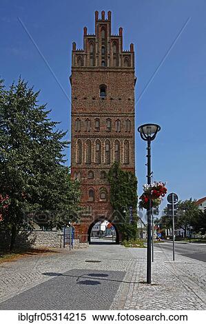 Das Steintor, Anklam, Mecklenburg-Vorpommern, Germany, Europe View Large Photo Image Stock Photography - Das Steintor, Anklam, Mecklenburg-Vorpommern, Germany, Europe. Fotosearch
