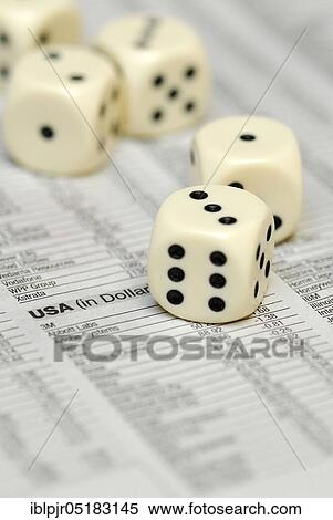 Dice, dice game, gambling, shares, share price, profit, loss View Large Photo Image Stock Photography - Dice, dice game, gambling, shares, share price, profit, loss. Fotosearch
